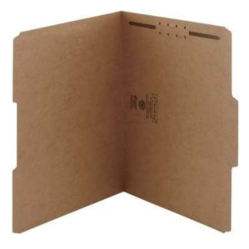 Smead Kraft Fastener Folders 1 Fastener Box of 50 (14834)