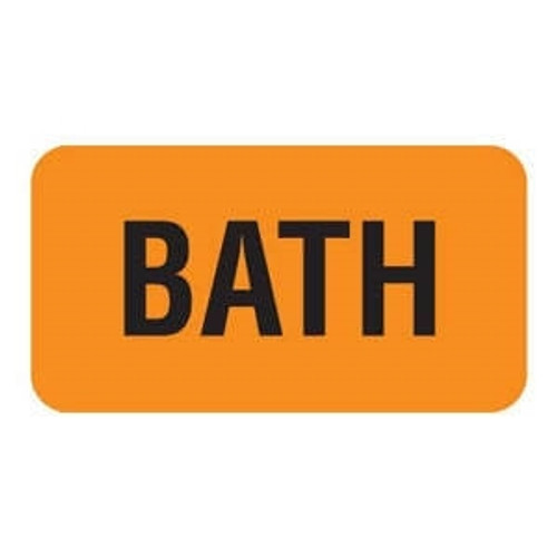 Veterinary Labels, Bath, 1 5/8 W x 7/8 H, 560/RL, V-AN216