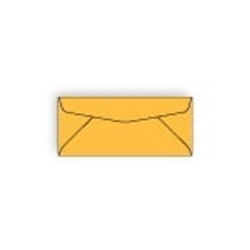 #6-3/4 Envelopes (3 5/8 x 6 1/2) 24lb Starburst Tangerine 500/BX