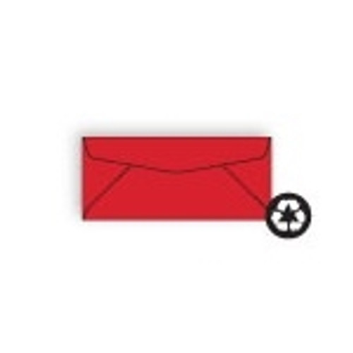 #6-3/4 Envelopes (3 5/8 x 6 1/2) 24lb Starburst Red 500/BX