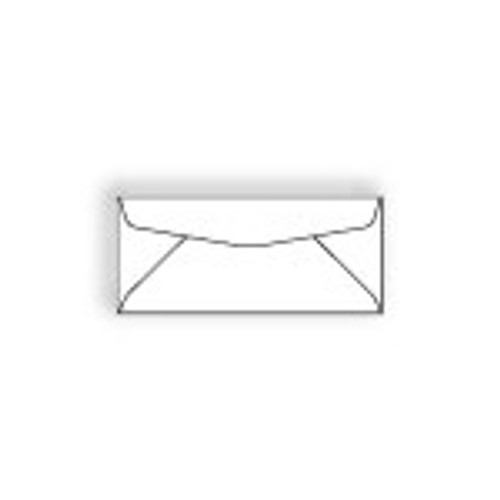 Number 10 Envelopes (4 1/8 x 9 1/2) 24lb White Wove, 500/BX