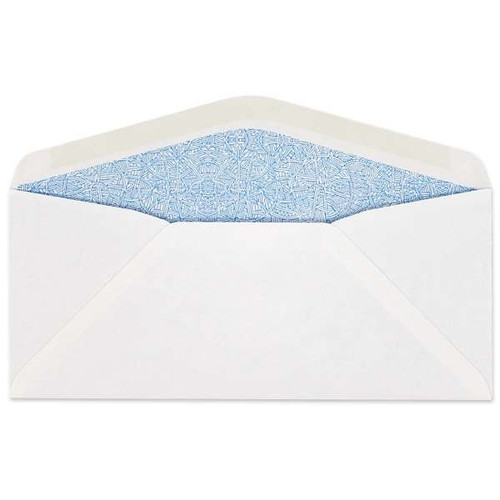 #10 Security Envelopes, Blue Privacy Tint, 500/Box, W2648