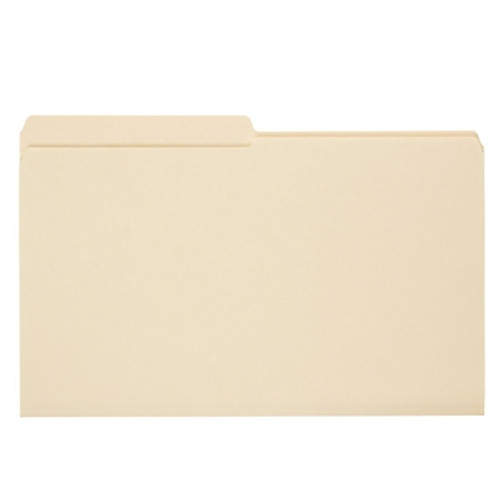 Smead File Folder, Reinforced 1/2-Cut Tab, Legal Size, Manila (15326)