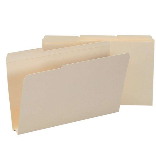 Smead File Folders, Reinforced 1/3-Cut Tab, 1-1/2" Exp, Legal (15405)