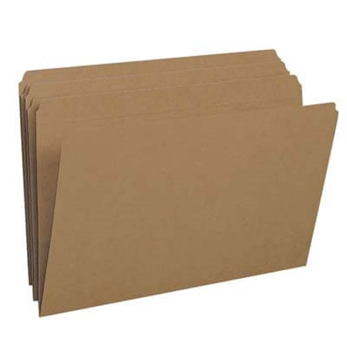 Smead File Folder, Reinforced Straight-Cut Tab, Legal, Kraft (15710)
