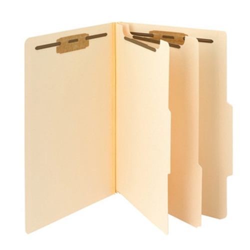 Smead Classification Folder – Assorted Colors, Letter Size, 2 Dividers