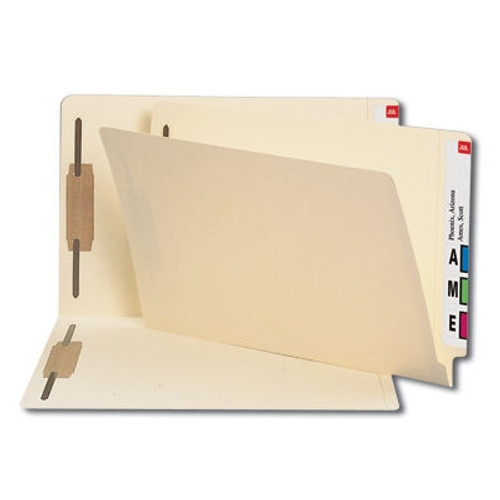 Smead End Tab Fastener File Folder, Shelf-Master Straight-Cut 50/Bx (37215)