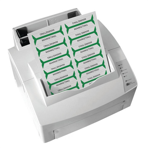 Acme Abgor Wrap-Around File Folder Labels, 3/4 H x 3 1/2 W, Green, 240/Pack