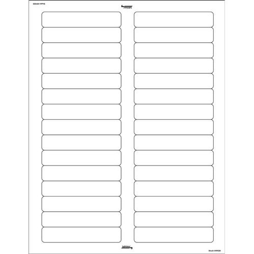 Printable File Folder Labels White 49430