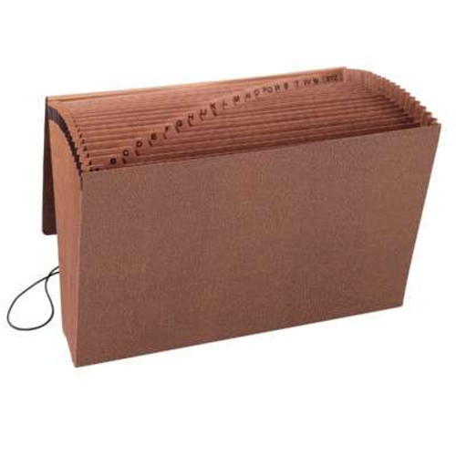 Smead TUFF A-Z Expanding File with Flap and Elastic Cord (70320)