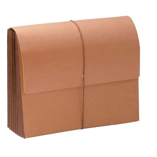 Smead TUFF Wallet, 7" Expansion, Flap and Cord Closure, 5/Box (71165)