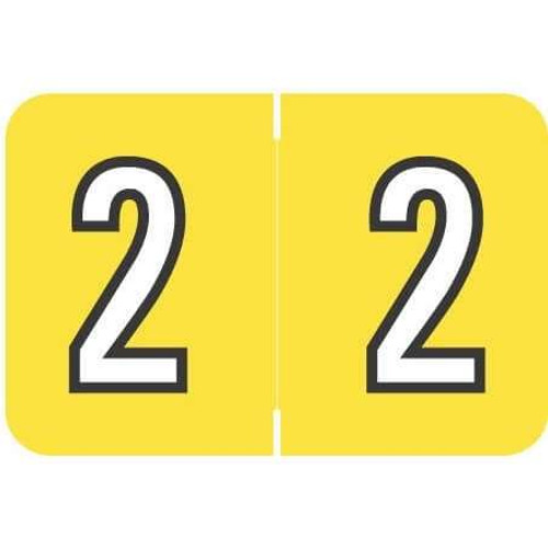 Barkley NBKM Label Number 2 (225/Pack)