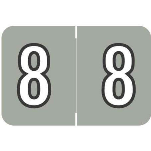 Barkley NBKM Label Number 8 (225/Pack)