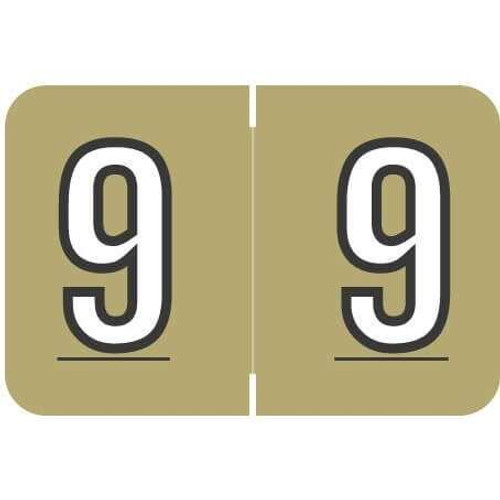 Barkley NBKM Label Number 9 (225/Pack)