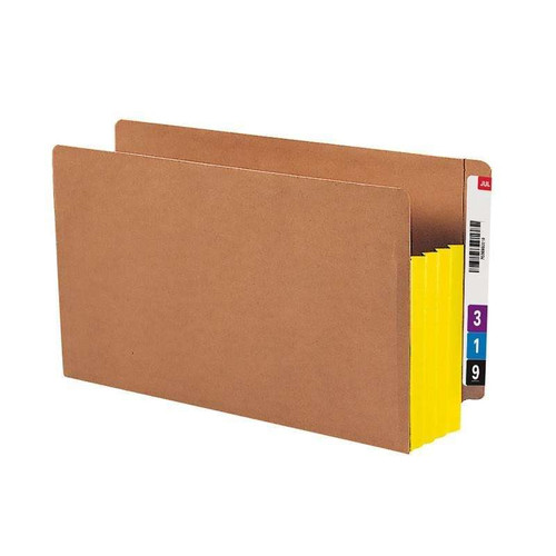Smead End Tab Pocket Reinforced Straight-Cut Tab 3-1/2" Exp (74688)
