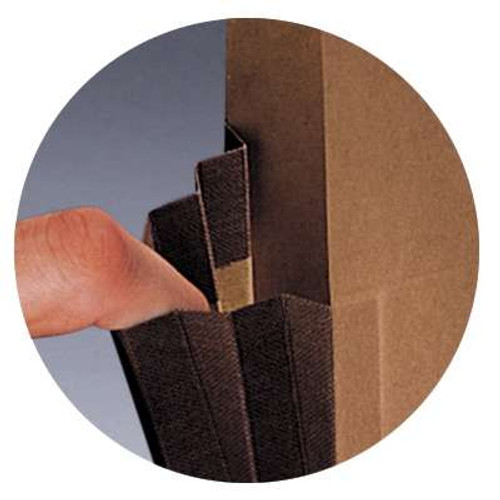 Smead File Pocket, Straight-Cut Tab, 1-3/4" Exp, Legal Size, Redrope, 50/Box