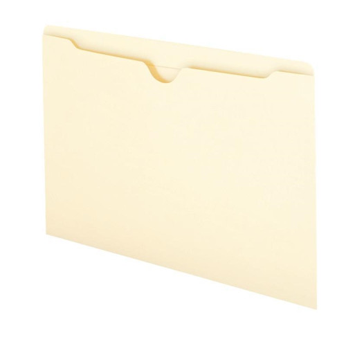 Smead File Jacket, Reinforced Tab, Flat-No Exp, Legal, Manila (76500)