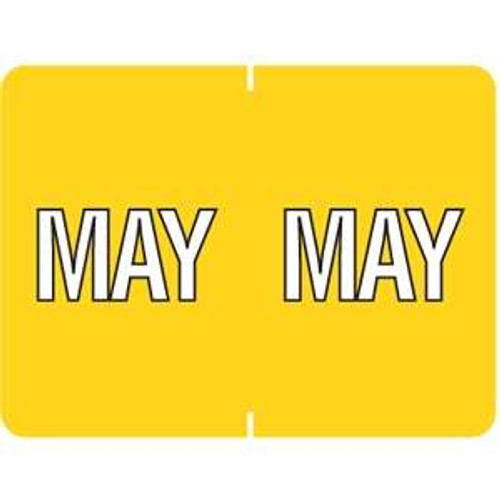 Datafile Month Label May 15/16 x 1-5/8 256/Pack