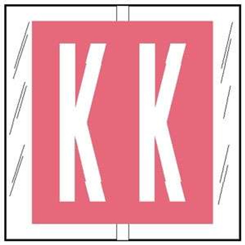 Col R Tab 12111 Label Letter K 100/Pack