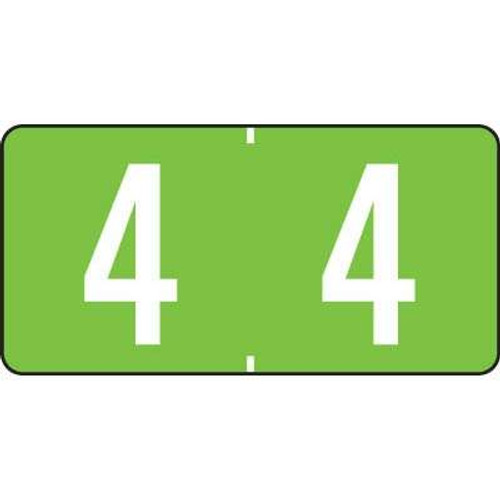 Tab Products Numeric Labels Number 4 A1277-4