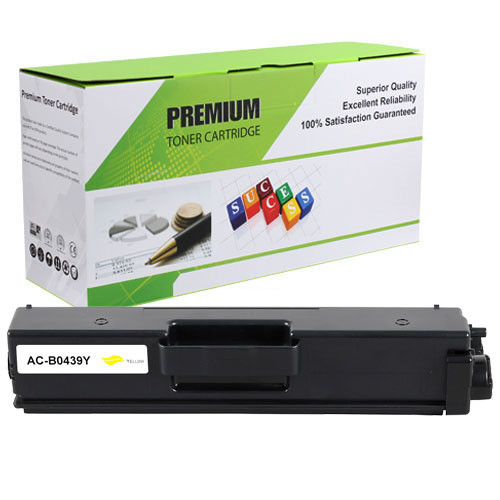 Brother TN439Y Compatible Toner Cartridge - Yellow, High Yield (9,000 Pages)