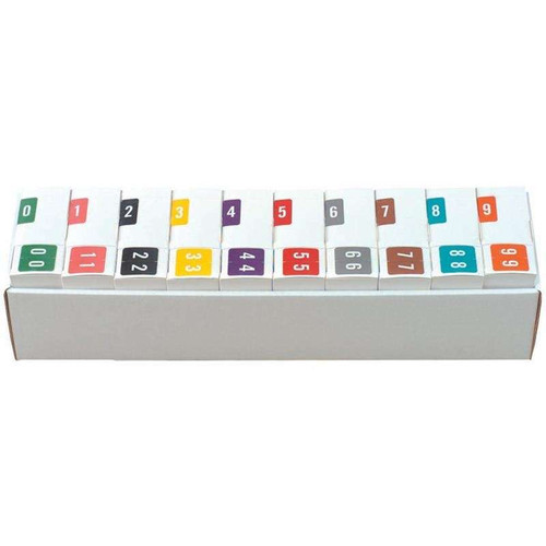 Acme ACNM Label Number 0-9 (500/Roll)