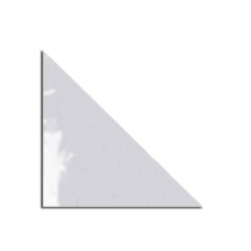 Unibind Triangle Pocket, Self-Adhesive, Transparent, 5-11/16 x 5-11/16 inches, 100 per Box