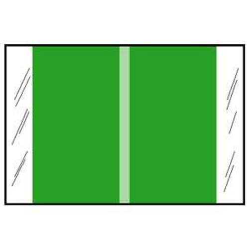 Col R Tab 11000 Series Designation Label, Light Green, 500/Roll