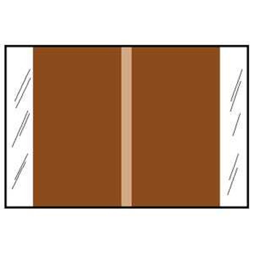 Col R Tab 11100 Series Designation Label, Brown, 500/Roll