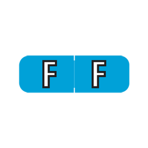 Barkley ABAM Label Letter F (500/Roll)
