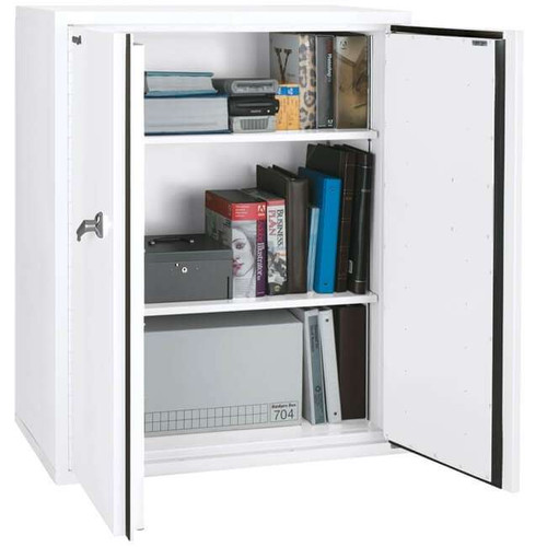 FireKing Fire-Rated 44" Storage Cabinet, 2 Shelves