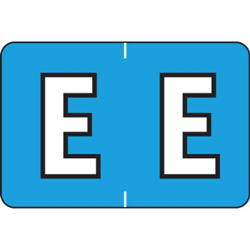 Colwell Labels Jewel Tone Label Letter E