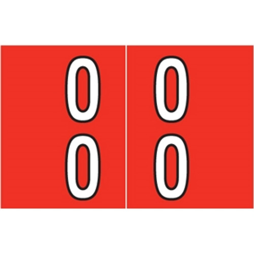 Barkley Numeric Filing Labels, DBKM Series 00-09