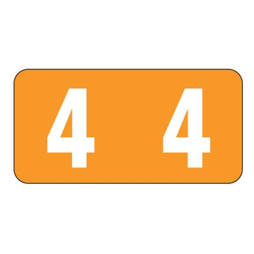 Smead Match ETSN Label Number 4 (250/Pack)
