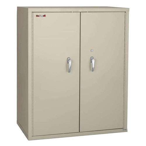 FireKing Int'l Fire-Rated 52" Storage Cabinet, 2 Shelves