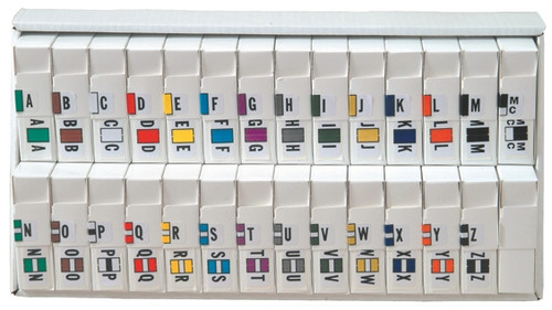 Jeter 2900 Label A-Z SET (500/Roll)
