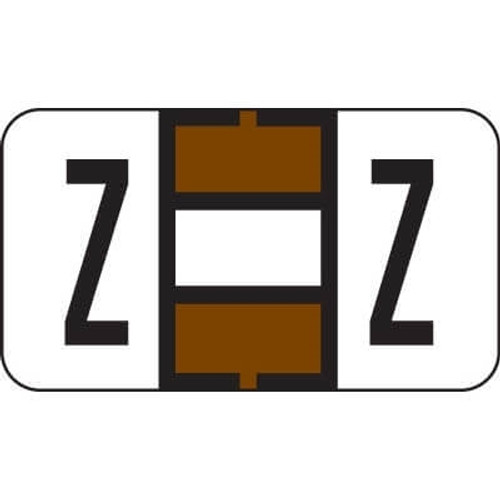 Jeter 7200 Series Labels Letter Z 500/Roll