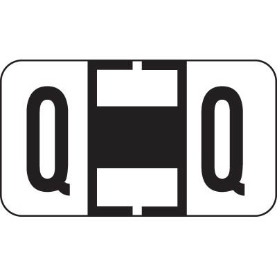 Jeter 7200 Series Labels Letter Q 225/Pack
