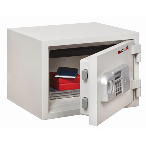 FireKing Fire & Water Resistant Safe, 1-Hour Fire Rated, 0.53 CU FT, Digital Lock, Includes 1 Tray