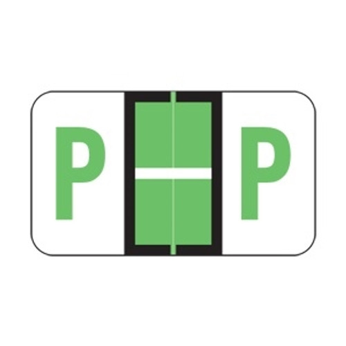 POS 3400 Series Labels Letter P (500/Roll)
