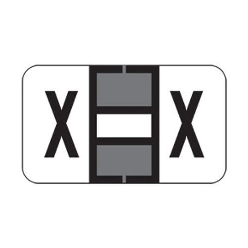 POS 2000 Label Letter X (240/Pack)