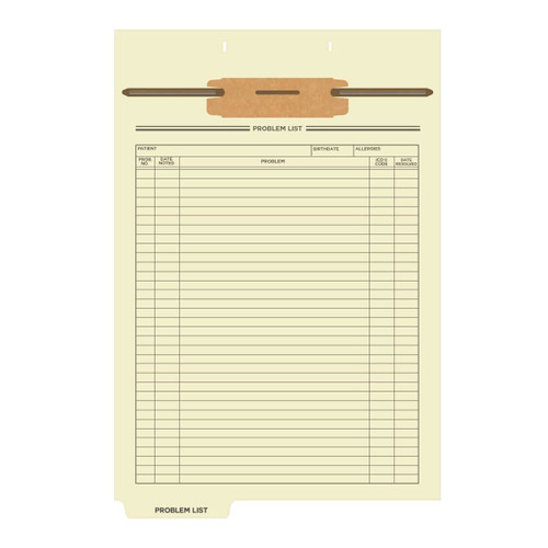 Fileback Dividers, Bottom Tab, Top Fastener, 1-Tab, Letter Size, 8 Tabs/Set