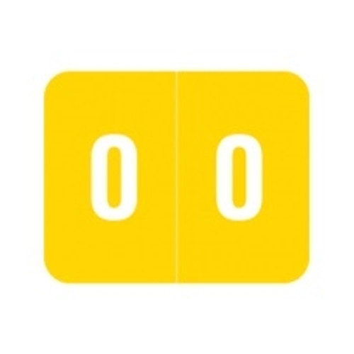 Smead DCCRN Numeric Labels Number 0