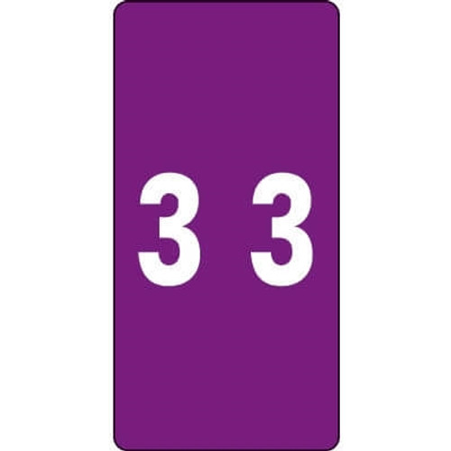 Smead LCC Match Numeric Labels #3 2W x 1H 250/Roll