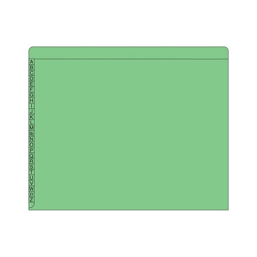 Kardex Comparable Sem-Scan Alpha, Green ,11pt, Letter Size, 100/Box