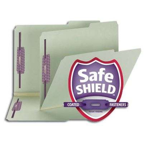 Smead Pressboard File Folder with SafeSHIELD Fasteners (14920)