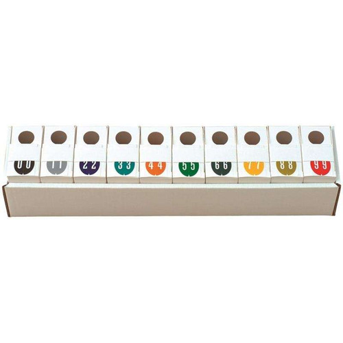 VRE GBS 8857 Label Set 0-9 (500/Roll)