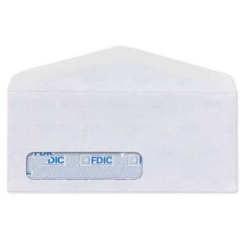 FDIC Security Tint with Digi-Clear Window Envelope (No 10) 2610