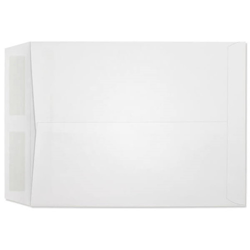 10 x 13 Western Sulphite white catalog envelope, 24 lb open end envelope with remoistening seal, carton of 500
