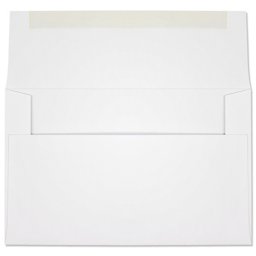 A-8 Ultra-White announcement envelope, 5-1/2 x 8-1/8 inches, 28 lb bright white sulphite paper, box of 1000